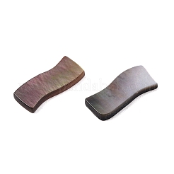 Оболочки губ натуральный черный кабошоны SSHEL-T017-05