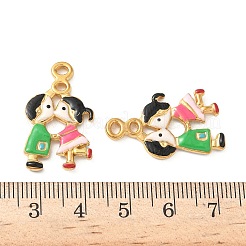 Подвески из нержавеющей стали 304 с эмалью STAS-I346-16G-02