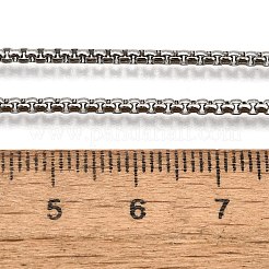 Регулируемые ожерелья-слайдеры из нержавеющей стали 304 NJEW-L156-002A-P