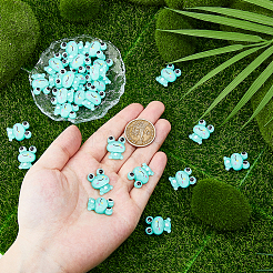 Кабошоны из непрозрачной смолы RESI-DC0001-46