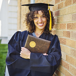 Самоклеящиеся наклейки с тиснением золотой фольгой DIY-WH0211-248