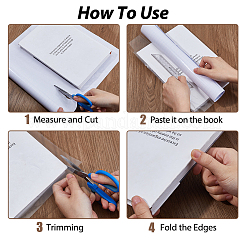 Cpp самоклеящаяся пленка для обложки книг DIY-WH0037-23