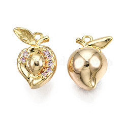 Латунные микро проложить кубического циркония подвески KK-N231-240
