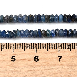 Натуральный кианитовые бисер пряди G-G139-B21-01B