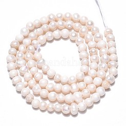 Нити из натурального культивированного пресноводного жемчуга PEAR-N013-03D