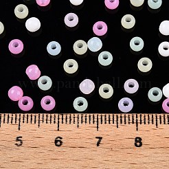 Непрозрачные акриловые бусины OACR-H038-20