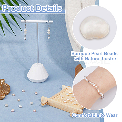 1 нить бусин из натурального культивированного пресноводного жемчуга PEAR-HS0001-16