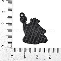 Подвески из сплава хэллоуина с эмалью ENAM-P259-01L-EB