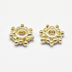 Длинные латунные прокладки бисер&nbsp;X-KK-K193-109G-NF