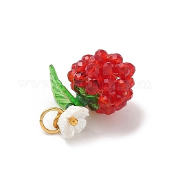 Прозрачные стеклянные подвески&nbsp;PALLOY-MZ00905-04