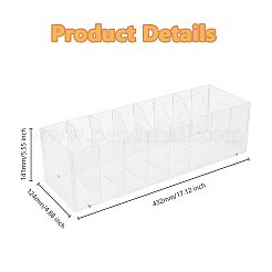 8 сетчатый акриловый ящик для хранения пояса-органайзера&nbsp;CON-WH0099-28