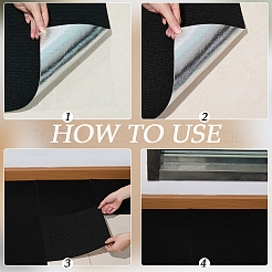 Квадратная самоклеящаяся полиэфирная ковровая лента&nbsp;DIY-WH20002-102F