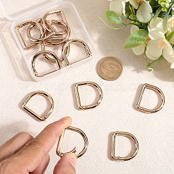 12 шт. Кольца пружинные затворные из сплава FIND-GF0007-10B