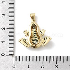 Латунные микро проложить кубического циркония подвески KK-H529-55C-G