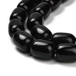 Природные обсидиана бисер нитей G-H319-A06-03