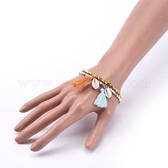 Браслеты из латуни&nbsp;BJEW-JB04056