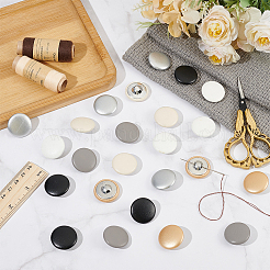 36 шт. двухцветные алюминиевые кнопки FIND-WR0011-57B