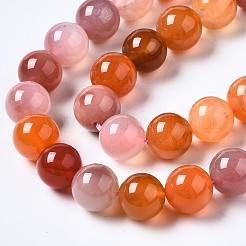 Природные Ботсвана агат бисер нитей G-N328-47