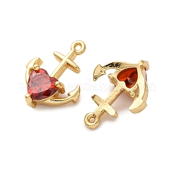 Латунные микро проложить кубического циркония подвески&nbsp;KK-F895-03G