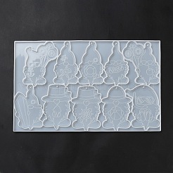 Силиконовые Молды для подвески в виде гнома с морской тематикой&nbsp;DIY-L071-06