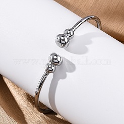 Браслеты-манжеты из нержавеющей стали 304&nbsp;BJEW-P310-08P