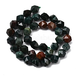 Нити бусин из натурального кровавика/гелиотропа&nbsp;G-Z119-A16-03