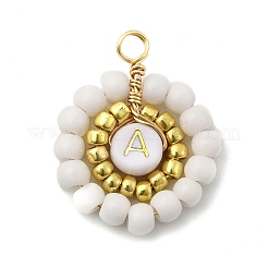 26 шт. подвески из акрила и стеклянных бусин PALLOY-JF04576