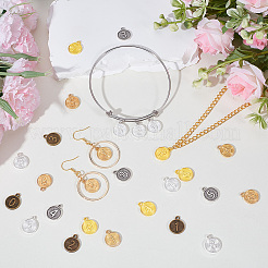 10 сумка 5-х цветных подвесок из сплава в тибетском стиле&nbsp;FIND-NB0006-82