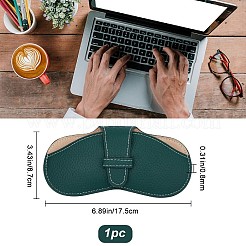 1шт чехол для очков из искусственной кожи&nbsp;AJEW-DJ0001-01C