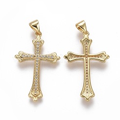 Латунные микро проложить кубического циркония подвески ZIRC-F115-05G