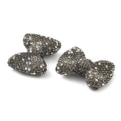 Полимерная глина стразы бусины в форме банта CLAY-NH0001-05A