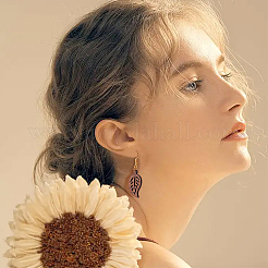 Набор для изготовления сережек в виде листьев своими руками&nbsp;DIY-OC0004-44