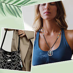 4 шт. 4 подвески с драгоценными камнями чакры G-PH0001-85