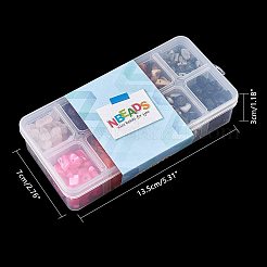 Бусины из драгоценных камней и крашеные бусины из ракушек G-NB0001-50