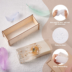 2 набор из 2 прямоугольных силиконовых форм для самостоятельного изготовления DIY-BY0001-21