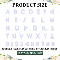 144 шт. 2 пакета тканевых вышивальных ниток для пришивания/приутюживания заплаток&nbsp;PATC-ME0001-29