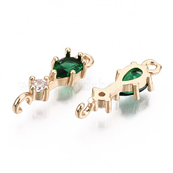 Соединители из латуни с микрочастицами и кубическим цирконием X-KK-R111-007-A02