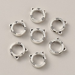 Тибетский стиль сплава шарика кадра&nbsp;FIND-WH0034-45AS-05