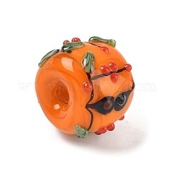 Бусины ручной работы в технике лэмпворк с неровностями LAMP-M025-01D