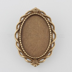 Сплавочная фурнитура для броши X-PALLOY-O038-28AB-NF