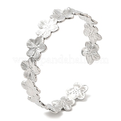 Браслеты-манжеты из нержавеющей стали 304 BJEW-K267-07P