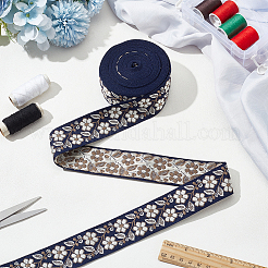 10 ярд полиэфирные ленты с вышивкой в этническом стиле OCOR-FG0002-24C