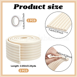 Пенопластовая теплоизоляция хлопковая противоударительная полоса&nbsp;DIY-WH0591-154C