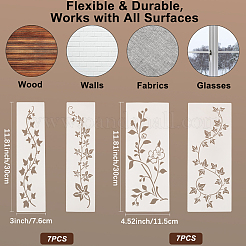 Прямоугольник питомец пластиковый рисунок трафареты шаблоны&nbsp;DIY-WH20055-002A