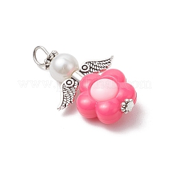 Акриловые подвески в виде ангелов PALLOY-JF03966-01