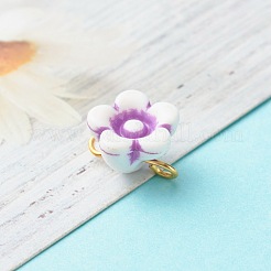 Соединители звеньев акриловых бусин PALLOY-JF00823