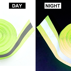 25м плоские светоотражающие полиэстеровые ленты&nbsp;OCOR-BC0006-17B