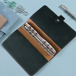 Прямоугольная обложка для блокнота с отрывными листами из искусственной кожи&nbsp;AJEW-WH20060-88C