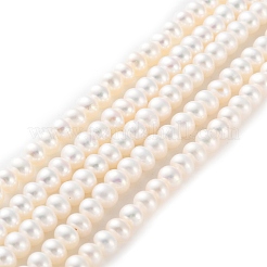 Нити из натурального культивированного пресноводного жемчуга PEAR-I007-02C-02