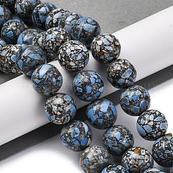 Нити бусин из натурального хаулита G-M092-B-01